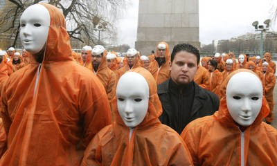 PROTESTAS CONTRA LA BASE DE GUANTANAMO