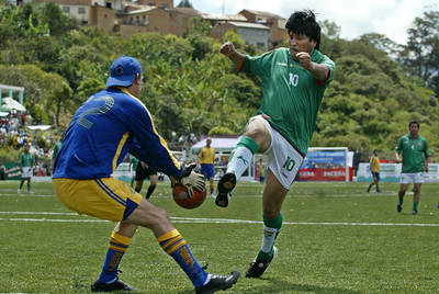 ACHIQUE A EVO MORALES