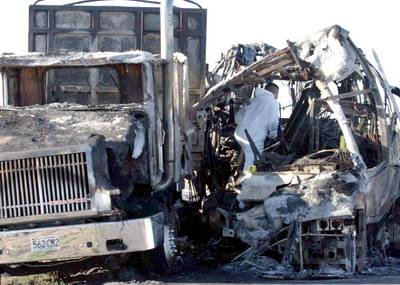 CAMIONAZO EN JUAREZ: 24 MUERTOS