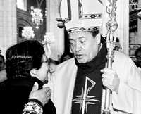 Norberto Rivera Carrera, durante una homilía en la Catedral Metropolitana