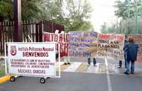 Cierre de instalaciones del Instituto Politécnico Nacional