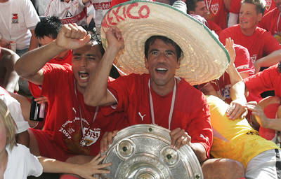 FESTEJO AZTECA EN ALEMANIA