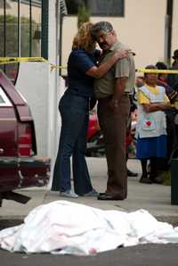 Una mujer de 82 años fue asesinada ayer de un tiro en la cabeza cuando salía de su domicilio, ubicado en la colonia Independencia