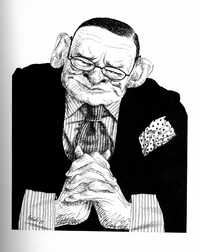 T. S. Eliot, visto por Tullio Pericoli