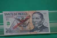 Billete actual de 20 pesos