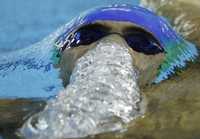 El brasileño Diogo Yabe durante la jornada inaugural de natación en Panamericanos