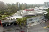 Vista panorámica del predio marcado con el número 24 de la calle Pedregal, esquina Ferrocarril de Cuernavaca, en la delegación Miguel Hidalgo, donde se proyecta construir la Torre Bicentenario, de 300 metros de altura