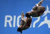 La arquera Aída Román se colgó la presea de plata en la competencia individual, mientras Paola Espinosa y Tatiana Ortiz también se ubicaron en segundo en la final de clavados sincronizados 10 metros