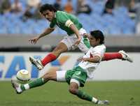 El delantero Enrique Esqueda consiguió el único gol del partido por el tercer sitio contra Bolivia