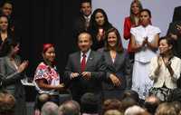 Entrega del Premio Nacional de la Juventud, en Palacio Nacional  Jesús Villaseca