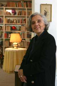 La escritora Elena Poniatowska en imagen de archivo