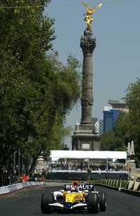 Como nunca, la velocidad de la Fórmula Uno recorrió Paseo de la Reforma