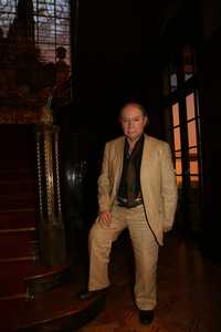 Sergio Fernández, Premio Nacional de Ciencias y Artes 2007, antenoche, en la Casa Universitaria del Libro