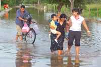 Tabasco es otra de las entidades afectadas por las lluvias de fin de semana. Las autoridades del estado esperan el arribo de otro frente frío en los próximos días