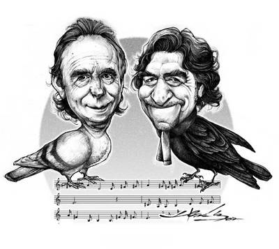 Serrat y Sabina, dos pájaros lúdicos