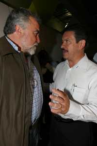 Alejandro Encinas y Carlos Navarrete