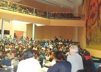 Roy Chaderton, durante el acto en la Facultad de Ciencias de la UNAM