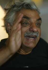 El escritor y analista paquistaní Tariq Ali en la FIL de Guadalajara