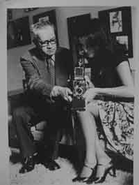 Rulfo y Daisy Ascher