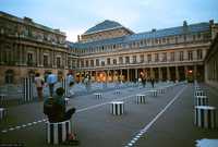 Aspecto de Columnas, de Daniel Buren