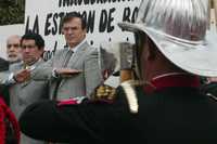 El jefe de Gobierno, Marcelo Ebrard, y el delegado de Magdalena Contreras, Héctor Guijosa, inauguraron una estación de bomberos en la colonia Ampliación San Bernabé