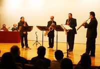 El Cuarteto Anacrúsax, en la sala Manuel M. Ponce del Palacio de Bellas Artes