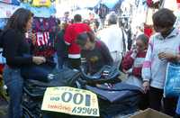 Comercio informal en calles del Centro Histórico de la ciudad de México