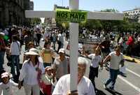 Ayer se llevó a cabo en el  fraccionamiento La Azucena, municipio de El Salto, el funeral del niño Miguel Ángel Lopez Rocha, quien falleció envenenado con arsénico luego de caer al río Santiago. Colonos marcharon al palacio de gobierno y el Congreso de Jalisco para exigir medidas contra la contaminación en la zona