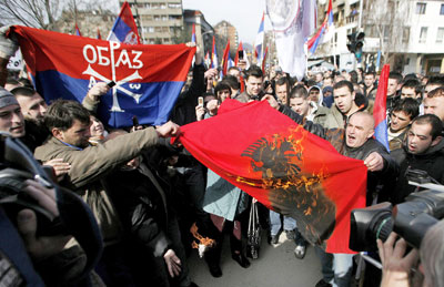 Rechazo a la independencia de Kosovo