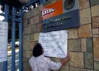 Este jueves continuaron las protestas de trabajadores del instituto de neurología