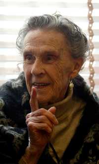 Leonora Carrington, en imagen de 2005