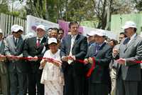 El jefe de Gobierno, Marcelo Ebrard, inauguró ayer un paso a desnivel vehicular y un puente peatonal en avenida Constituyentes y Acueducto