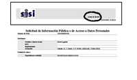 Acuse de recibo del IFAI a la solicitud de copia de los contratos de la familia Mouriño Terrazo con Pemex. El instituto niega que exista esta petición