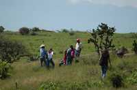 Panorámica del predio Loma de Mejía, en Morelos