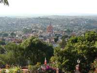 Vista panorámica de San Miguel de Allende, ciudad que se suma a la lista de la UNESCO del Patrimonio de la Humanidad