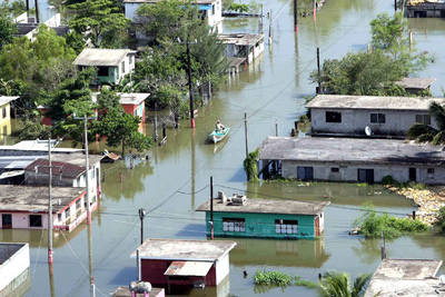 Miles de damnificados en Tamaulipas