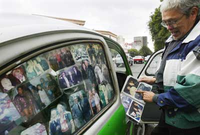 Un taxista pirata con muchas influencias