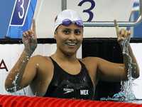 Escobar llegó primera en el heat eliminatorio en 400 libres