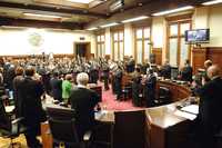 Ceremonia donde 38 jueces y magistrados federales rindieron su protesta ante el pleno de la Suprema Corte de Justicia de la Nación