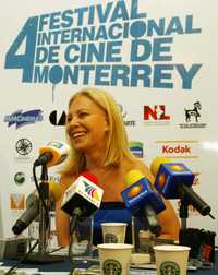 Cecilia Roth en la conferencia de prensa