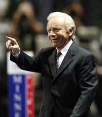 El senador ex demócrata, Joseph Lieberman