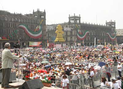 "Ninguna sanción impedirá que nos manifestemos"