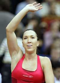 La serbia Jelena Jankovic celebra su triunfo