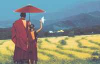 Fotograma de la película The Cup (India, 1999), de Khyentse Norbu