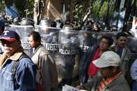 Marcha de maestros de la CNTE a la Suprema Corte