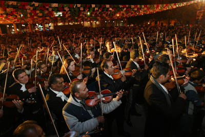 Mañanitas a la patrona de los músicos