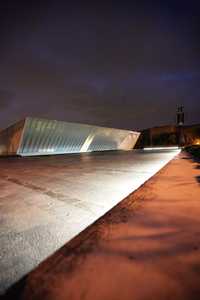 Vistas del Museo Universitario Arte Contemporáneo, cuya apertura significará colocar a las artes visuales a la par de expresiones como música, danza, literatura, teatro y cine en la máxima casa de estudios