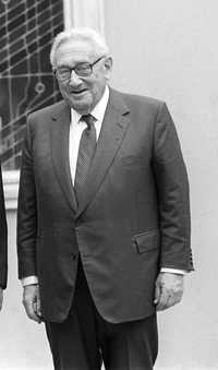 Henry Kissinger, ex jefe de la diplomacia estadunidense