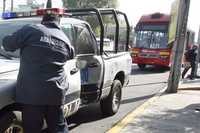 Ahora el Metrobús chocó contra una patrulla