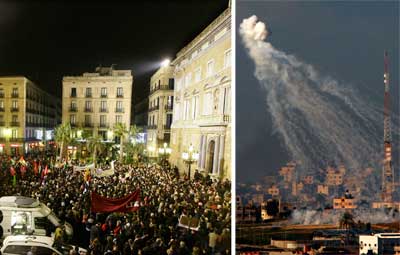 Repudio a Israel; el territorio palestino, sitiado